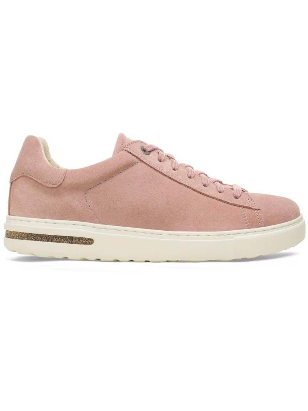 Birkenstock Bend Low Suede Leather Sneakers in Pink Clay Unisex Wm's 8.5 NEW - Picture 5 of 9